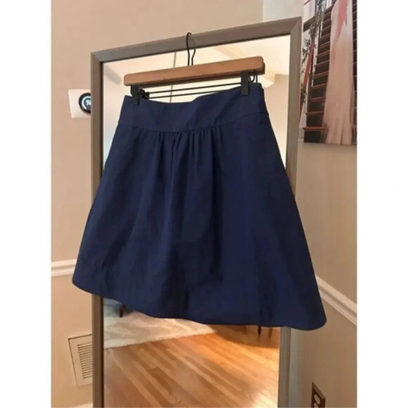 J. Crew Flare A Line Skirt with Pockets Vintage Size 2‎ - Picture 1 of 4